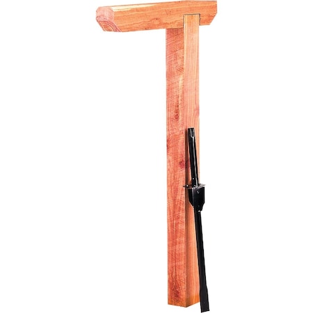 Gibraltar Red Cedar Drive-In Mailbox Post Kit DPK000AM